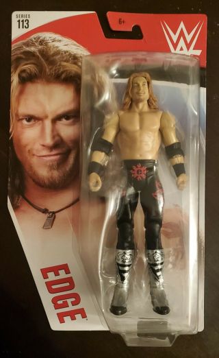 Wwe Basic Series 113 " Edge Silver Boots Chase Figure " Moc
