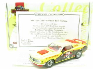 Matchbox Collectibles Ymc05/ B - M 1970 Ford Boss Mustang Coca Cola 1.  43 Scale