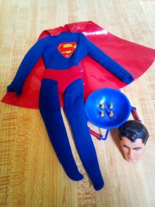 1966 Ideal Captain Action Superman,  Mask,  Phantom Zone Projector.  Rare