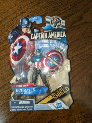 Avengers Ultimates Captain America Action Figure - 2010 Hasbro