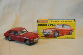 Corgi Toys - 327 M.  G.  B.  G.  T.  W/ Box