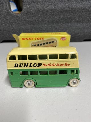 Vintage Dinky Toys Double Deck Bus 290 & Box