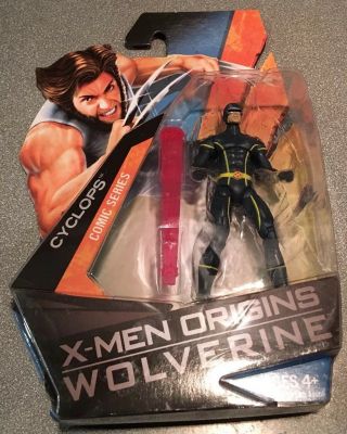 X - Men Origins Wolverine Cyclop Comic Series Action Figure 2009 Marvel Rare