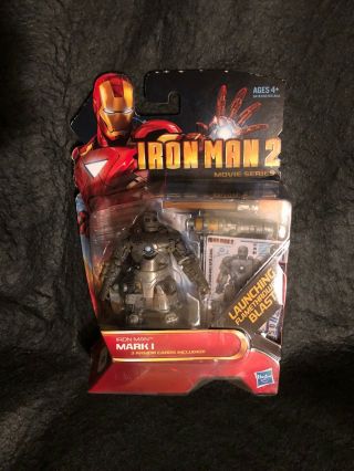 Hasbro Marvel Universe Iron Man 2 Figure 3 3/4 " Mark I Movie Series 01