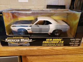 1 - 18 Ertl American Muscle 1970 Dodge Challenger T/a Diamond In The Rough 1/ 5000