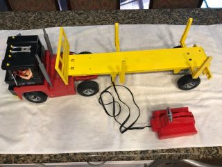 Vintage 1965 Topper Toys Johnny Express Tractor Trailer Combo