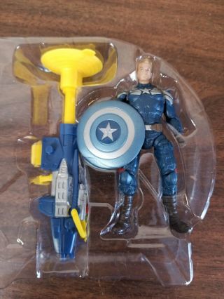 Grapple Action Captain America Figure Marvel Winter Soldier Hasbro 4 " 2013