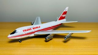 Geminijets Gjtwa266w 1:400 Trans World Airlines Twa Boeing 747sp N57202