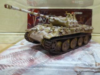 Corgi Cc60210 Pzkpfw V Panther Ausf G German Army Panzer Division 1945 1:50 Rare