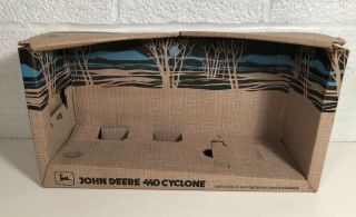 Vintage John Deere 440 Cyclone Snowmobile 1/10 Scale Box Only