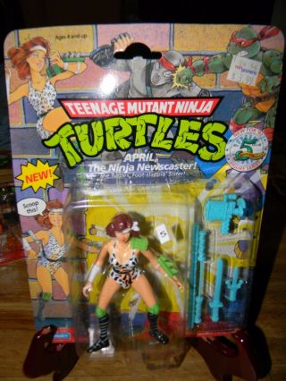 Teenage Mutant Ninja Turtles Tmnt 1992 April " The Ninja Newscaster "