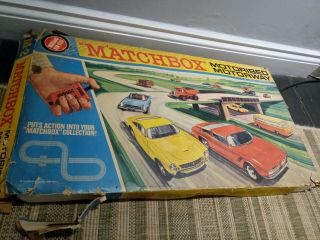 Matchbox / M - 2 Motorised Motorway Set Vintage Incomplete