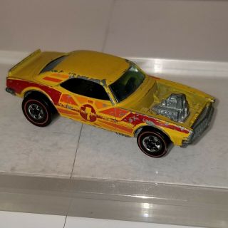 1974 Hot Wheels Heavy Chevy/redlines Original/yellow/nice Car
