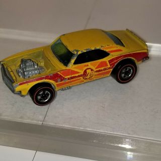 1974 Hot Wheels Heavy Chevy/Redlines Original/Yellow/Nice Car 3