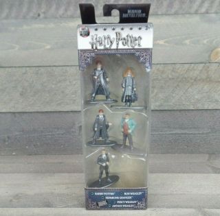 Harry Potter Nano Metalfigs 5 Pack Figure Set Jada Toys - Ships Fast