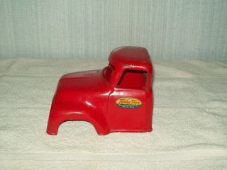Tonka 1954 1955 Red Truck Cab Assembly 4