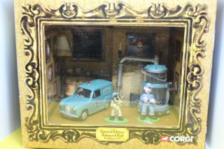 Corgi Classics Wallace And Gromit Curse Of The Were Rabbit Set In Austin Van