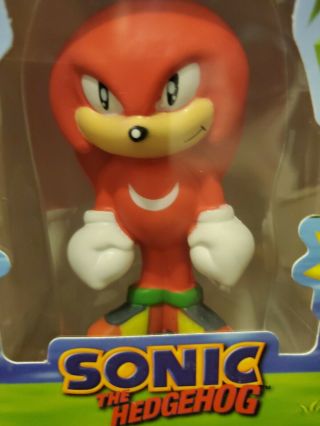 Rare 4 " Sonic The Hedgehog Knuckles Squeeze Toy Sega Gayla Entertainment