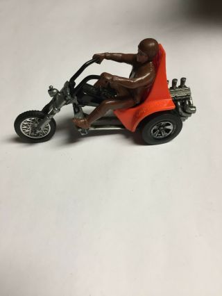 Vintage Hot Wheels Rrrumblers 3 Squealer With Brown Rider - Vhtf - But
