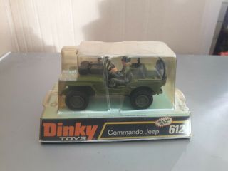 Dinky 612 Commando Jeep