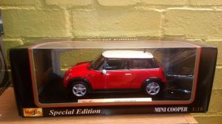 Maisto Mini Cooper Special Edition Model - 1:18 Scale