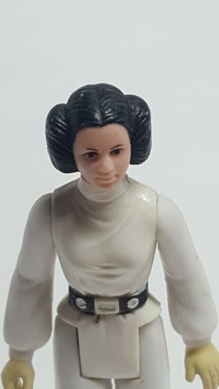 Vintage Star Wars Princess Leia Organa 1977 Figure EX,  Loose Yellow Hands 2