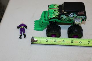 1993 Sro Motorsports Matchbox Monster Wars Grave Digger Monster Truck W/ Figure