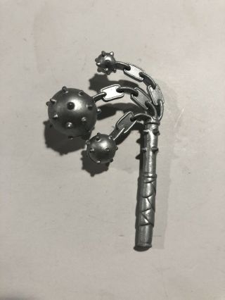 Tmnt Fast Forward Dark Mike 2006 Triple - Headed Whip Mace Weapon Part Accessory