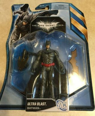 Dc Comics Batman The Dark Knight Rises Ultra Blast Mattel Action Figure F/s