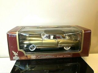 Road Legends Gold 1949 Cadillac Coupe De Ville 1:18 Scale Die Cast 6585