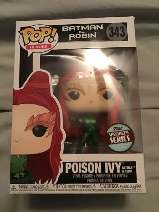Funko Pop Vinyl - Batman And Robin 343 - Poison Ivy - Specialty Series - In Hand