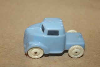 Vintage 1950s Allied Plastic Blue Truck Cab For Car Carrier