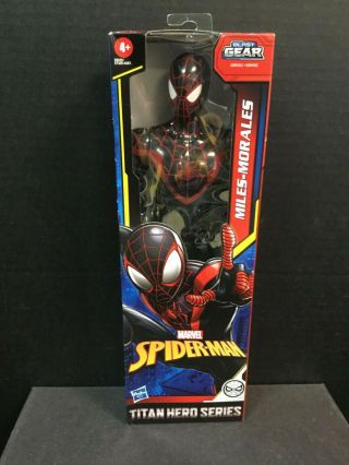 Miles - Morales Spider - Man Blast Gear Titan Hero Series Figure