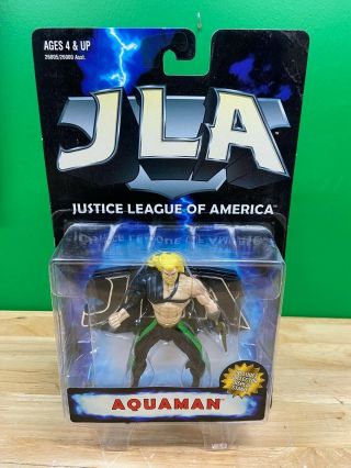 1998 Dc Hasbro Justice League Of America Aquaman Action Figure