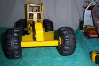 Tonka Road Grader 1970 ' s 2510 Fully old Toy Pressed Steel 17 3/4 