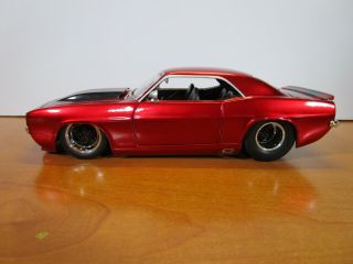 Jada 1/24 Bigtime Muscle Candy Red 1969 Chevy Camaro No Box