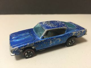 1968 Hot Wheels Redline - Custom Barracuda - Hk Blue