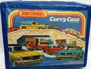1978 Vintage Leslie Matchbox Carry Case Holds 48 Models Matchbox Car Storage