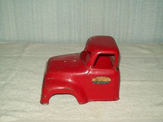 Tonka 1954 1955 Red Truck Cab Assembly 2