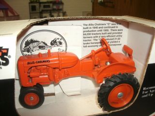 Allis Chalmers Model C Toy Tractor - 1/16 scale - by Scale Models Co.  - Boxed 3