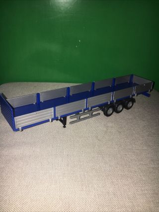 Joal 1/50 Scale Flatbed Trailer Diecast Model To Suit Truck Code 3