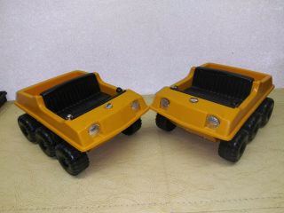 Vintage Hawk Models Attex St300 6 Wheeler Atvs Plastic Toy 1969 Made In Usa