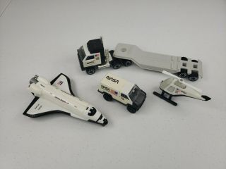 Tonka Tough Ones Nasa Space Shuttle Gift Set 1039 Dated 1985 All 5 Toys No Box