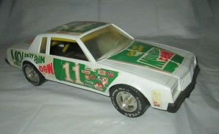 Darrell Waltrip Mountain Dew Nascar 11 Gay Toys Vintage Processed Plastic Car
