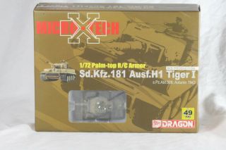 Dragon Armor Micro X Tech 65003,  1/72 Tiger,  S.  Pz.  Abt.  509,  Autumn 1943