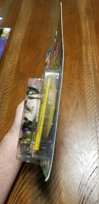 1994 TMNT Undercover Donatello Cloth Coat With Collector Card HOLY GRAIL 6
