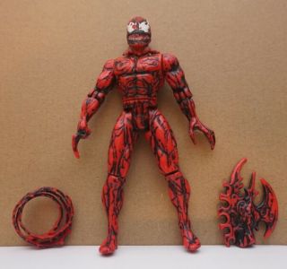 1995 Toybiz Marvel Spider - Man Animated Series Carnage Unleashed 5” Action Figure