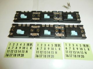 6 HO or N scale track Atlas 56 switch remote control box for turnouts,  LN, 2