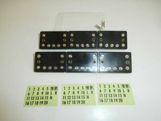 6 HO or N scale track Atlas 56 switch remote control box for turnouts,  LN, 3