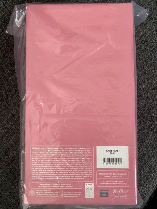 KAWS Take Pink Companion Bff Vinyl Figure Medicom Chum Share Gone Holiday Space 2